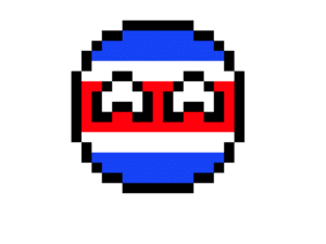 Llavero Costa Rica Pixel