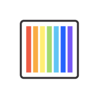 Efecto gradiente arco iris